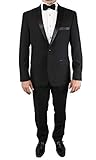 Slim Fit Tuxedo - Black, 38 Regular