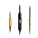 In Ear Headphones, Elepawl Genuine Wood Noise-isolating Earbuds Stereo Earphones with Microphone for Apple iPhone, iPad, iPod, Android Smart Phone, Tablet and More