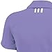 adidas Golf Women's Essentials Short Sleeve Solid Polo Shirt, Light Flash Purple, Small
