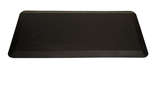 ApexDesk Non-Slip Anti Fatigue Standing Desk Mat for Home and Office - 20 x 39 x 3/4" (Black)