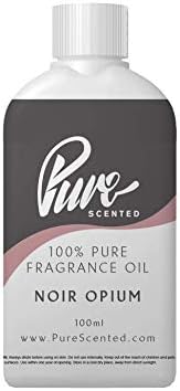 Pure Scented Noir Opium Fragrance Oil 100ml for Candles Diffusers Soaps