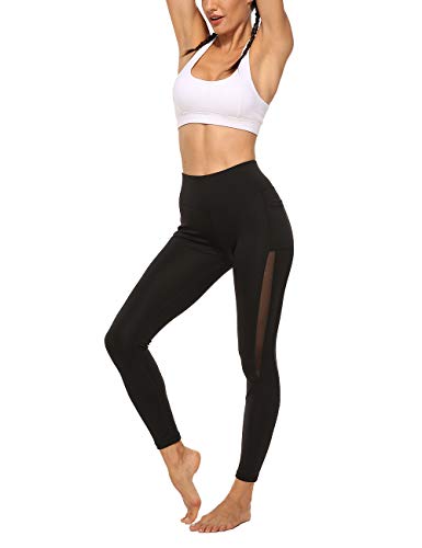 STARBILD-Womens-Sexy-Mesh-Running-Leggings-with-Pockets-High-Waist-Yoga-Pants