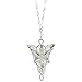 Wo-dreams Lord of the Rings Arwen's Evenstar Pendant Necklace with Jewelry Box,Lord of the Rings Necklace,Great Gift for The Lord of the Rings Fans Christmas Gifts