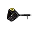TruFire Smoke Adjustable Archery Compound Bow Release with Foldback Design - Black Wrist Strap