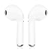 KUPPET Bluetooth Headphones, Wireless Earbuds Stereo Earphone Cordless Sport Headsets iPhone 8/7/7 Plus/6S/6S Plus Samsung Galaxy S7/S8/S8 Plus - White