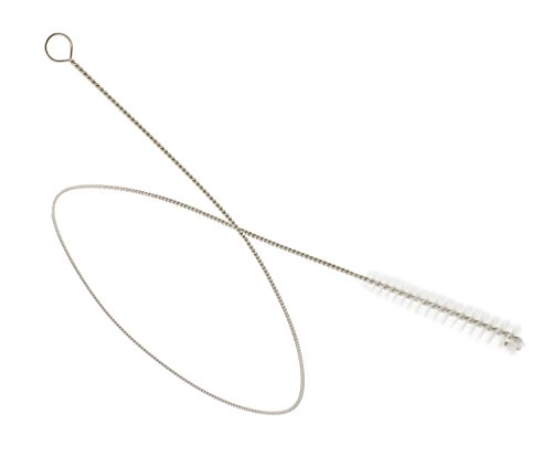 Nylon Bristle Tip 3/8in by 36in Long Flexible Scrub Brush Cleaner Tool - Cleaning Keg and Fermenter Line Tube Hose