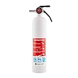 First Alert Fire Extinguisher | Marine Fire&nbsp;Extinguisher, White, 8.8", FE1A10GR