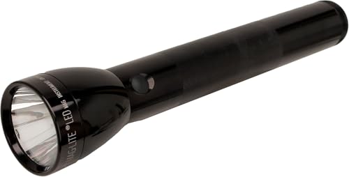 MagLite Battery-Powered LED Flashlight – ML300L 3-Cell D Flashlight with Adjustable Focus,