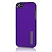 iPhone 5 5S SE Case, Incipio DualPro Case Shockproof Hard Shell Hybrid Authentic Rugged Cover - Indigo Violet/Gray