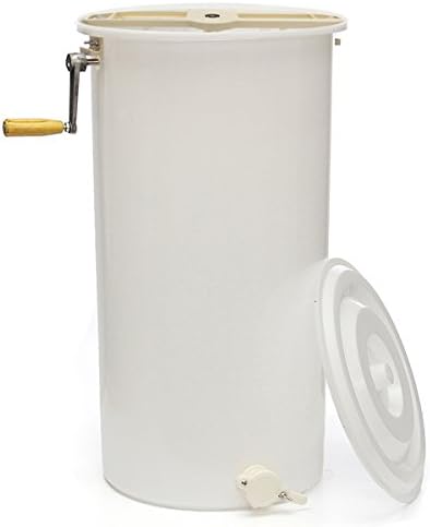 70x40cm 2 Frame Honey Extractor Manual Spinner Tools Beekeeping Spinner Bucket