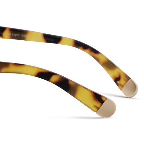 Peepers by PeeperSpecs Oprah\'s Favorite Women\'s Stardust Round Blue Light Blocking Reading Glasses - Tokyo Tortoise +0.00