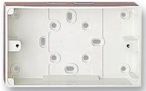 MK] (eléctrica) 2183WHI superficie de PVC caja 2-GANG 1X expulsar [tamaño del paquete: 2] (certificado personificación): Amazon.es: Iluminación