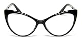 Vintage Fashion Retro Womens Cat Eye Nikita Sunglasses Clear Lens Eyeglasses
