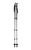 Trekking Walking Hiking Sticks - Great for Long Walks and Hikes - Burn More Calories and Add More Stability for Rough Terrain or Steep Climbs - Great for Young or Old - Fully Adjustable