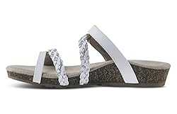 Aetrex Janey Braided Arch Support Slide
