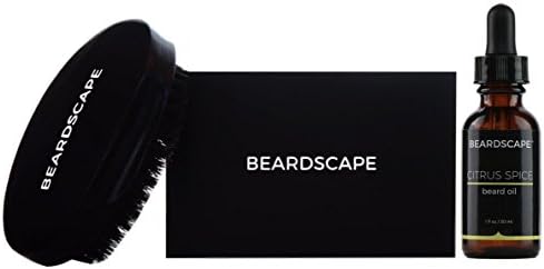Beardscape Beard Brush Starter Kit (Citrus Spice)