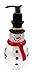 Frosty the Snowman Shaped Vanilla Frost Scented Liquid Hand Soap Dispenser. 10.4 fluid oz.