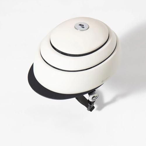 CLOSCA. Folding Bicycle Helmet, Adult Bicycle Helmet with Visor, Certified Bike Helmet and Electric Scooter for Women and Men