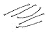 Lego Chain, 21 Links, Dark Bluish Grey, (5 Count)