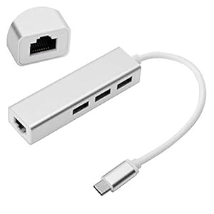 Type C-hub, met ABS Checksum offload Crossover Detection Card Reader