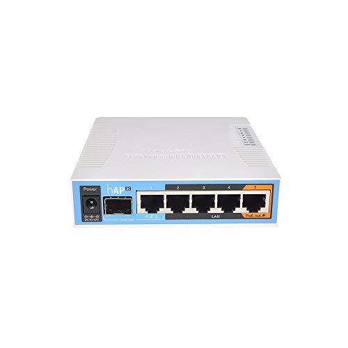 Mikrotik-HAP-ac-lite-500Mbits-Energia-sobre-Ethernet-PoE-Blanco-Punto-de-acceso-500-Mbits-IEEE-80211aIEEE-80211acIEEE-80211bIEEE-80211gIEEE-80211n-10100-Mbits-16-MB-64-MB-2-dBi