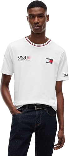 Tommy Hilfiger Us Sailgp Replica tee Mw0mw44690 Men's S/S T-Shirt