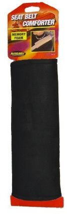 Click Here to See More Images ALLISON 54-1214 Memory Foam Seat Belt Comforter - Black, 1 Pack