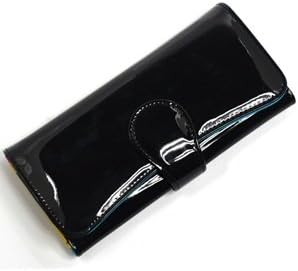 women's patent leather wallet