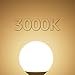 TORCHSTAR 12-Pack G25 LED Light Bulbs, 5W 40W Equivalent, Dimmable 450LM Globe Light Bulbs, 3000K Warm White, E26 Base Decorative Bulb, for Bathroom Vanity or Mirror, UL Listed
