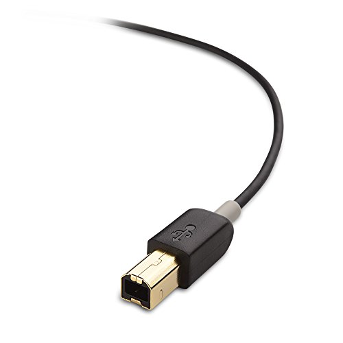 Cable Matters USB 2.0 Type C (USB-C) to Type B (USB-B) Printer Scanner Cable in Black 3.3 Feet