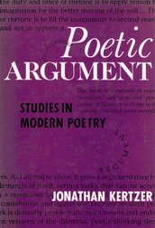 Poetic Argument: Studies in Modern Poetry Poetic Argument: Studies in Modern Poetry