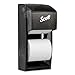 Scott 09021 Essential SRB Tissue Dispenser, 6 6/10 x 6 x 13 6/10, Plastic, Smoke primary