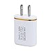 Lucoo US Plug Wall USB Charger + Type-C USB Cable Charging Set For ZTE Zmax Pro Z981/Google Pixel XL (Gold)