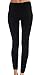 Emprella Womens Leggings Fleece Lined, Leg Warmers Black (3 Pack)