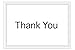 Premium Basic Thank You Cards assortment, 50 card boxed set - Bulk for Business, Office, Professional, Event, Formal, Home, All-Occasion - note cards are blank inside with envelopes. USA Made