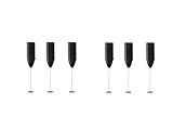 IKEA--6pcs Milk Frother , Black by Ikea