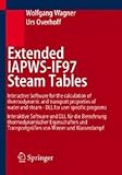 Paperback Extended IAPWS-IF97 Steam Tables : Interactive Software for the Calculation of Thermodynamic and Transport Properties of Water and Steam - DLL for User Specific Programs/Interaktive Software f?r die Berechnung Thermodynamischer Eigenschaften und Transport Book