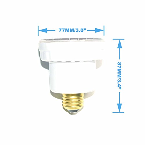LAMPAOUS LED SPA Bulb, 15 Watt E26 LED Pool Bulb, 5 Color Show and 7 Solid Colors LED Hot Tub Replacement Bulb for Pentair and Hayward Under Water Lights Fixture.12VAC Input