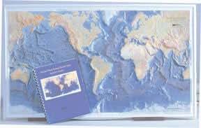 Amazon Com Scied Ocean Floor Raised Relief Map Activity