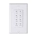 BN-LINK Countdown Digital In-wall Timer Switch 5-10-20-30-45-60mins, For bathroom fan,In-wall light timer, Neutral Required, Free Plate, White