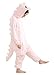 Adult Dinosaur Plush One Piece Animal Cosplay Costume Pajamas