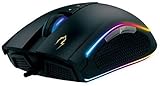 GAMDIAS Optical Gaming Mouse with RGB Streaming Light, HERA Software Supported, 8 Programmable keys, adjustable 12000 DPI (ZEUS P1)