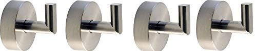 Griipa 3855 Satin Nickel Hook, Suction (4-(Pack))