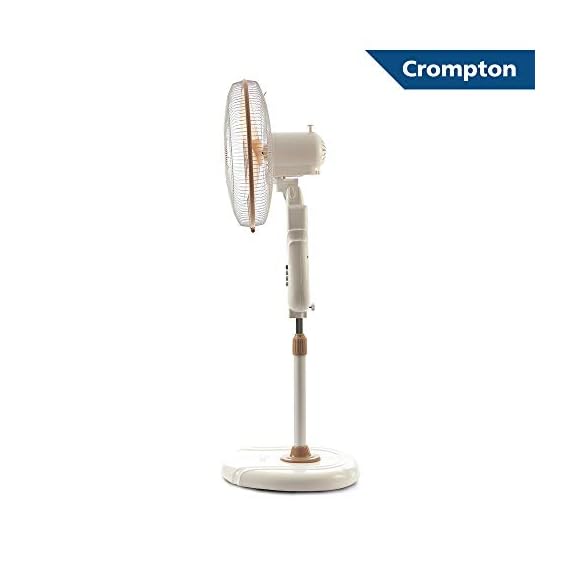 Crompton High Flo Neo 16inch Pedestal Fan (Coffee Brown) OffersKiDunia
