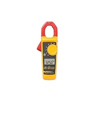 Pinza amperimétrica TRMS Fluke 400 A AC DC, 600 V AC DC TRMS con mediciones de frecuencia, capacidad y temperatura con un certificado de calibración trazable de NIST con datos