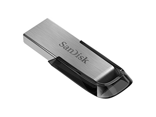 SanDisk 128GB Ultra Flair USB 3.0 Flash Drive - SDCZ73-128G-G46, black