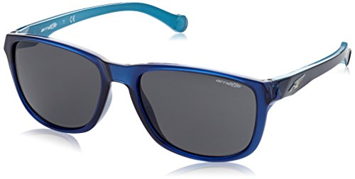 Arnette Straight Cut Unisex Sunglasses - 2313/87 Dark Blue/Sky Blue/Grey