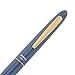 Words Metallic Navy Blue Ceramic Ball Pen - 0.5mm - Writing Color: Black