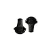 Montem Trekking Pole Extra-Durable Tip Protectors/Hiking Pole Extra-Durable Replacement Tips - Fits All Standard Hiking/Trekking/Walking Poles - Pack of 2