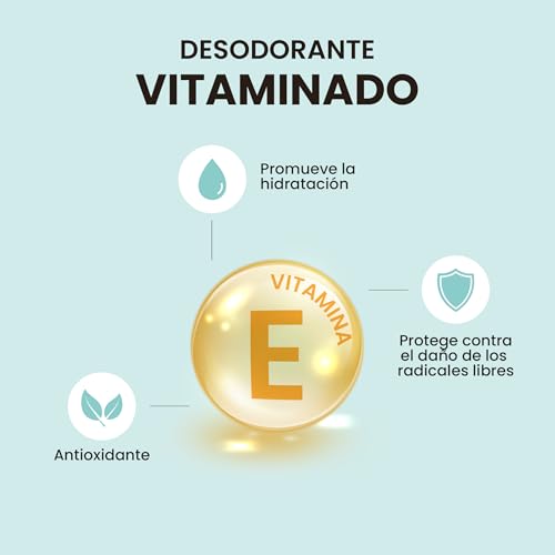 NaturalDry Desodorante Natural EXTRA PROTECCION | Delicioso aroma Romero | Sin Clorhidrato de Aluminio | Con Piedra de alumbre en polvo| No macha la ropa | NO ES ANTITRANSPIRANTE | Neutraliza el mal olor hasta 24 Horas | 50 G | (Pack de 2)